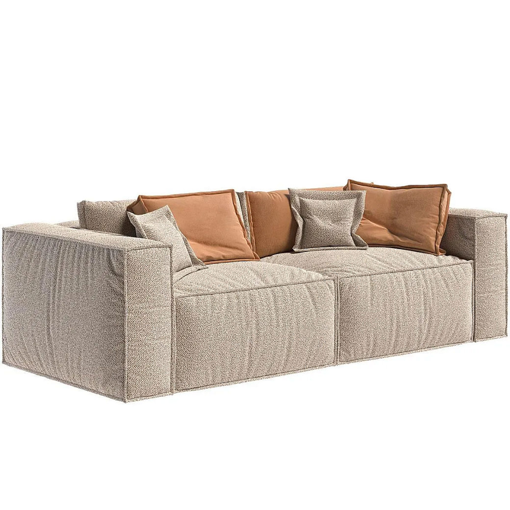 Диван Бриошь Премьер+ 2-х местный без подушек