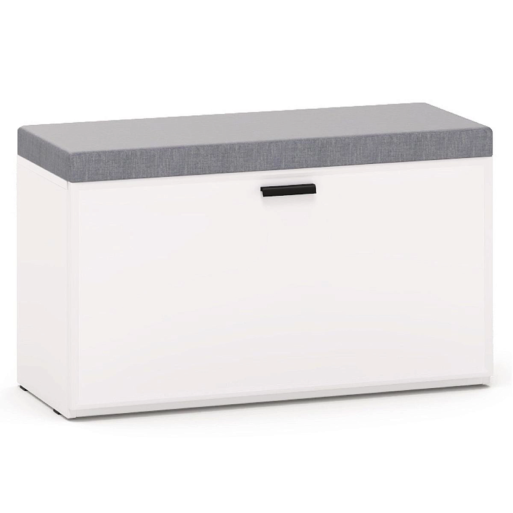 Тумба для обуви Римини белая