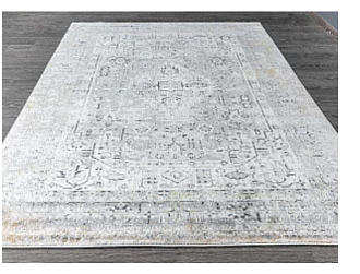 Турецкий ковер из полиэстера «TREVIZO» B425E-GRY 160 x 230 см Мир ковров
