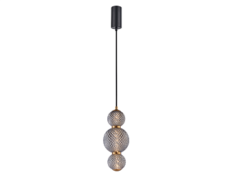 Подвес Kiran (дымчато-серый) D130*H440/2050 LED*7W Ангстрем