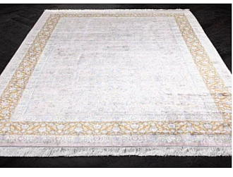 Иранский ковер из шёлка и модала «MASTERPIECE QUM» 011-23-1510-ROSE Katrin 200 x 300 см Мир ковров