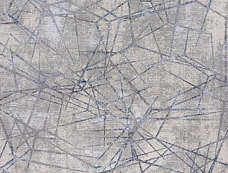 Турецкий ковер из полиэстера «TANGO» AI89A-LGRY 