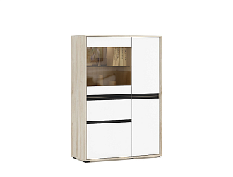 ШКАФ-ВИТРИНА LUNA LN1022.2 Dятьково Design - ДЯТЬКОВО
