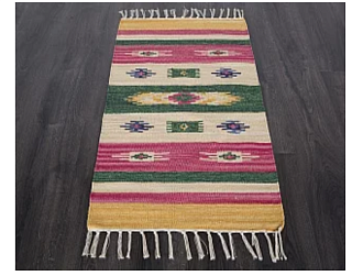 Индийский ковер из хлопка «KILIM COTTON» CT203-MIX Мир ковров