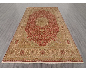 Индийский ковер из шёлка «KASHMIR SILK 24Х24» WC 2014 RED 300 x 443 см Мир ковров