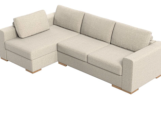 Диван Монако Оптимум левый без дополнений