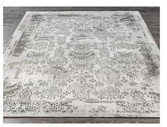 Турецкий ковер из полиэстера «RICH SILVER» CM52B-GREY 80 x 150 см Мир ковров