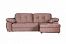 Угловой диван Скай с канапе , Розовый , Ткань Noel Desert