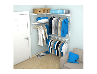 Гардеробная №18, белая.