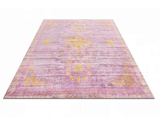 Индийский ковер из шёлка, шерсти и хлопка «VINTAGE SILK» BN34-PINK 242 x 300 см Мир ковров