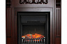Очаг для электрокамина Fobos Black LUX FX Истопник