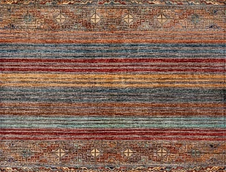 Пакистанский ковер из шерсти «SHAWL KANDI» MULTY-MULTY(150x208) 150 x 208 см Мир ковров