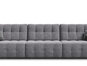  Диван Босс ХО Макс Велюр Роял агат / Камень