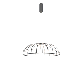 Подвесная люстра Vertex (серый) D800*H550/1950 LED*70W Ангстрем