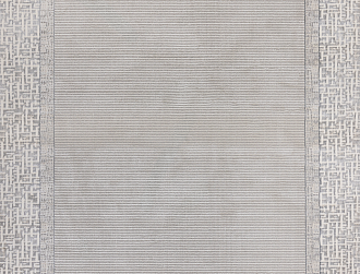 Турецкий ковер из полиэстера «JULIA» 43113A-WHT-LGRY 200 x 300 см Мир ковров