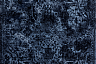 Турецкий ковер из полиэстера «JULIA» 43239A-BLUE-NAVY 200 x 290 см