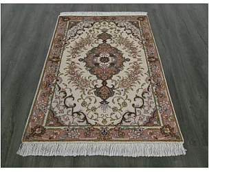 Иранский ковер из шерсти и шёлка «TABRIZ IR» 7-351/S-IR 62 x 95 см Мир ковров