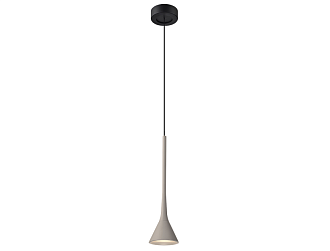 Подвес Klokken (серый) D120*H500/1500 LED*6W Ангстрем