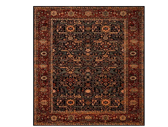 Бельгийский ковер из шерсти «KASHQAI» 4348-500 135 x 200 см Мир ковров