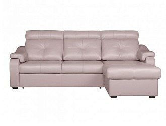 Угловой диван Модульный Кёльн с канапе , Бежевый, Кожа Bellagio Latte Home Collection