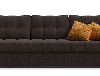 Диван Атланта НПБ 120 Рогожка Мальмо шоколад