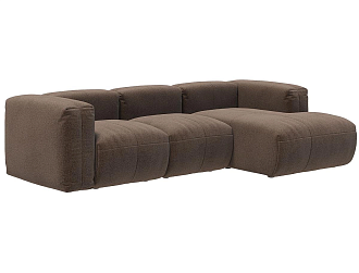 Диван Брауни угловой правый Оптимум