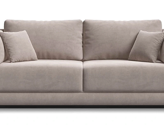 Диван Босс Прайм Велюр Монолит латте