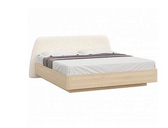 Кровать двуспальная 180х200 Alba с подъемным механизмом, основание щитовое Шатура