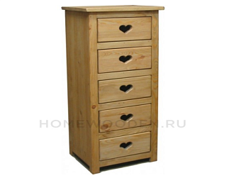 комод CHIF 5T COEUR (С СЕРДЦЕМ) Мебель Белоруссии