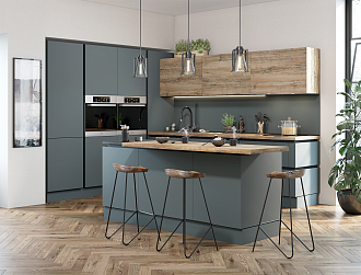 Кухня с островом Талса