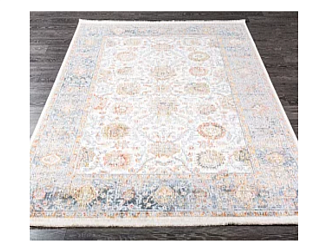 Турецкий ковер из полиэстера «SAVOY CLASSIC» B550B-P.BEIGE-P.MULTI.AQUA 300 x 400 см Мир ковров