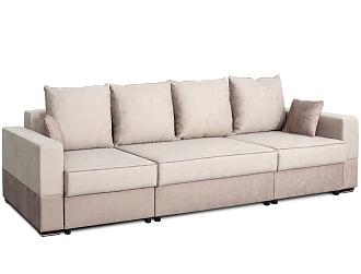 Диван пантограф Бостон 2800 Стандарт бежевый / темно-бежевый