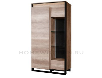 Шкаф с витриной Каньон П561.20-1 Мебель Белоруссии