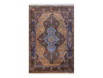 Иранский ковер из шёлка и модала «QUM COLLECTION» 246-Y Мир ковров