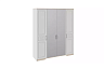Шкаф для одежды с 2 глухими и 2 зеркальными дверями «Тоскана» - СМ-353.44.002