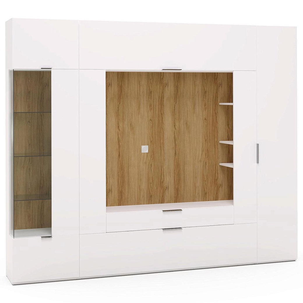 Комплект для гостиной Сохо белая №05