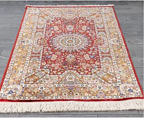 Иранский ковер из шёлка «QUM MM IR» 14-106/S-IR 80 x 125 см Мир ковров