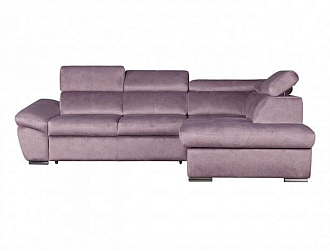 Угловой диван Капри с канапе 285 , Фиолетовый, Ткань Goya Dimrose Home Collection
