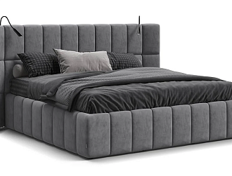 Босс ХО Кровать 180*200 велюр Роял агат Divan BOSS - ДИВАН БОСС