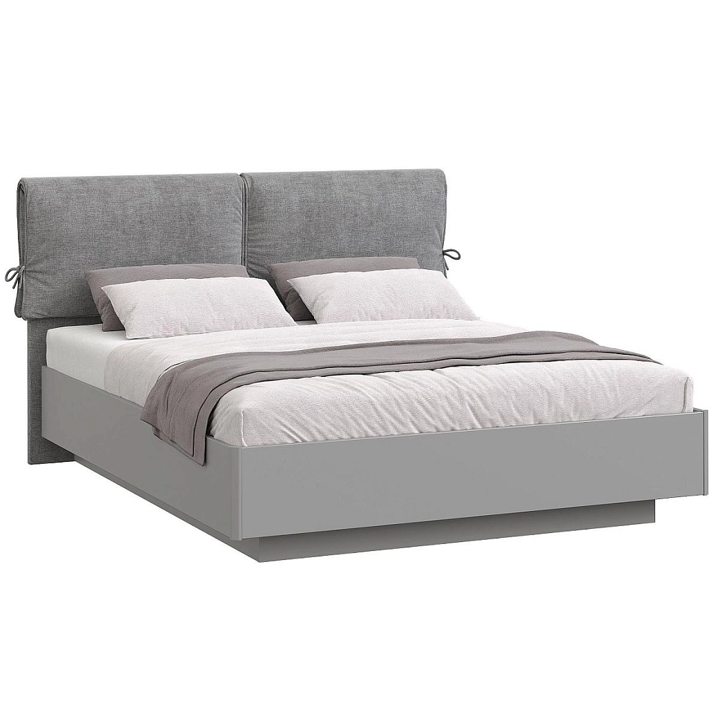 Кровать двуспальная 160х200 Duo с подъемным механизмом, основание щитовое Шатура