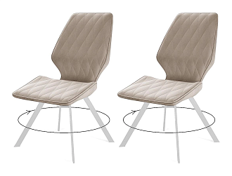 Стул поворотный Диклайн 243, 2шт