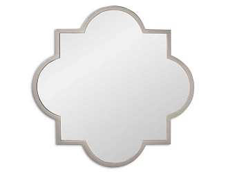 Зеркало Clover Silver в раме Svart Ангстрем