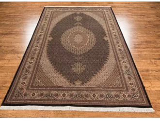 Иранский ковер из шерсти и шёлка «TABRIZ MAHI» 9-755-Piroozian-IR 208 x 315 см Мир ковров