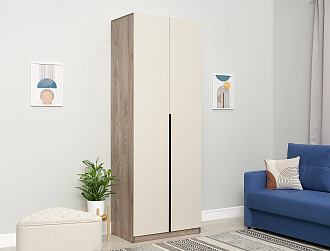 Шкаф 2-х створчатый Тивина эндгрейн / меланж