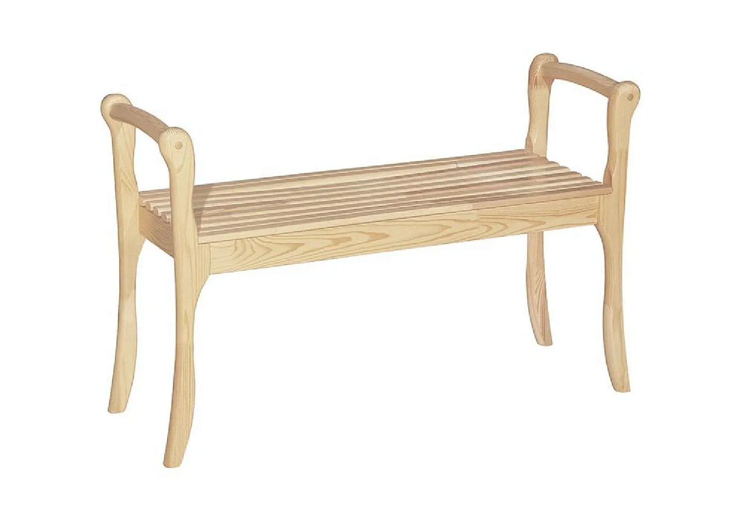 Банкетка с подлокотниками Массив