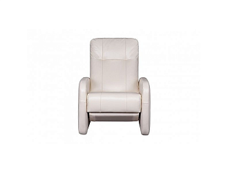 Кресло "Паркер 83", Кожа Bellagio Bianco Home Collection