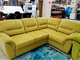 Угловой диван Атлантик с тумбой, , Ткань Soft touch 37 Home Collection