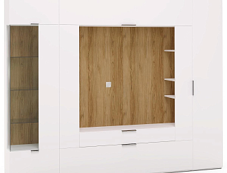 Комплект для гостиной Сохо белая №05