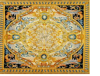Китайский ковер из шерсти «SAVONNERIE R» S-193-B 305 x 429 см Мир ковров