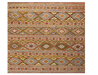 Пакистанский ковер из шерсти «KILIM» 23-2101 222 x 245 см Мир ковров